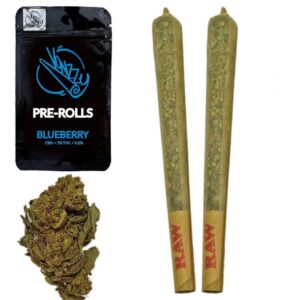 Joint CBD, Blunt, Skręt, Pre-Rolls Blueberry 2szt. 1,5g Vonzzy