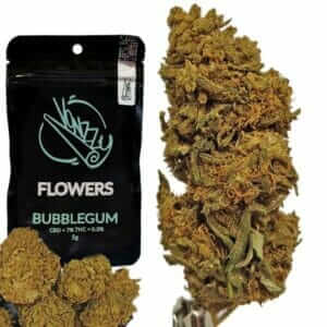 Susz Konopny Bubblegum 5g 7% CBD Kwiaty VONZZY