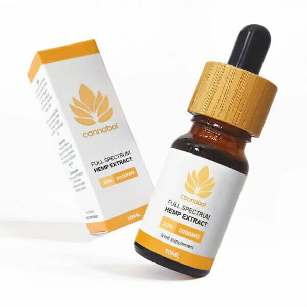 Olejek CBD 20% Cannabol 2000mg Konopny 10ml
