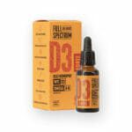 Full Spectrum Witamina D3 2000 Forte + olej konopny