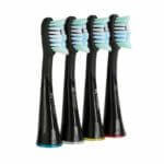 4x Końcówki Meriden Sonic+ Professional Brush Head Black