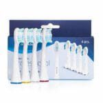 4x Końcówki Meriden Sonic+ Professional Brush Head White