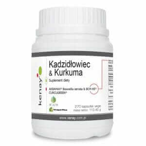 Kenay Kadzidłowiec Indyjski Kurkumina Suplement 270 kaps