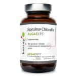 Kenay Spirulina Chlorella BIO Tabletki 180x Detoks Detox