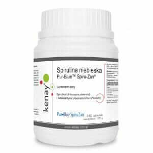 Kenay Spirulina Niebieska Tabletki 240x Witamina A Detoks