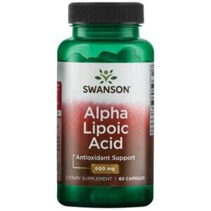 SWANSON ALA 600 mg (60 kaps.) | Naturalne Wsparcie