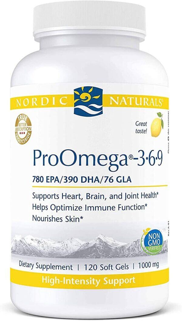 Nordic Naturals ProOmega® 3·6·9 120kaps | Naturalne FilarZdrowia