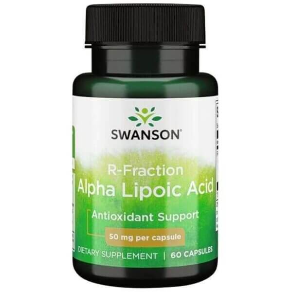 SWANSON R-Fraction Alpha Lipoic Acid 50 mg (60 kaps.) FilarZdrowia