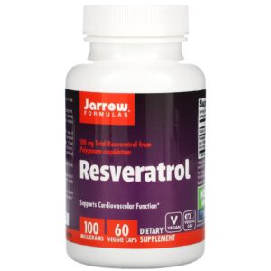 JARROW FORMULAS Resveratrol (60 kaps.) | Naturalne