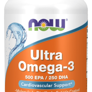NOW FOODS Ultra Omega-3 1000 mg (90 kaps.) | Serce
