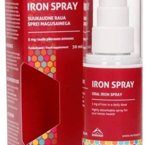 Nordaid Iron Spray 30ml | Energia Krew