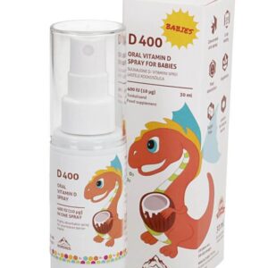 Nordaid D400 with MCT oilspray for Babies 30ml