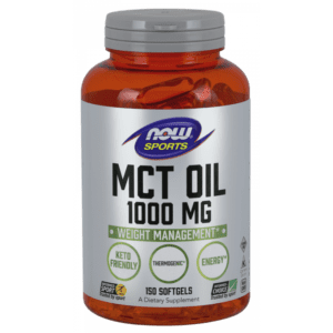 NOW FOODS MCT Oil - Olej MCT 1000 mg (150 kaps.)