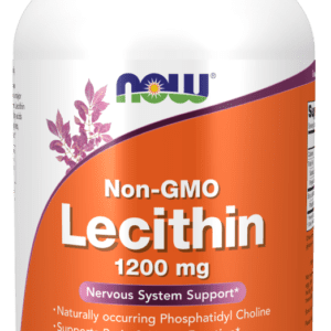 NOW FOODS Lecytyna sojowa 1200 mg BEZ GMO (400 kaps.)