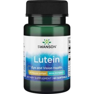 SWANSON Luteina 20 mg (60 kaps.) | Naturalne