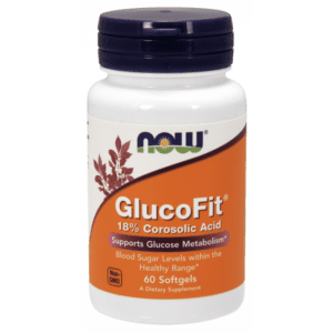 NOW FOODS GlucoFit - wyciąg z Liści Banaba (60 kaps.)