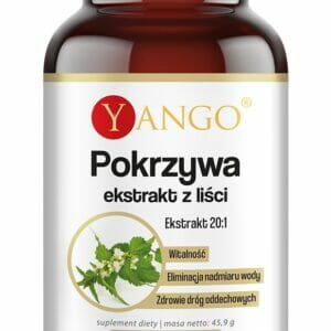 YANGO Pokrzywa - ekstrakt z Liści 20:1 (90 kaps.)