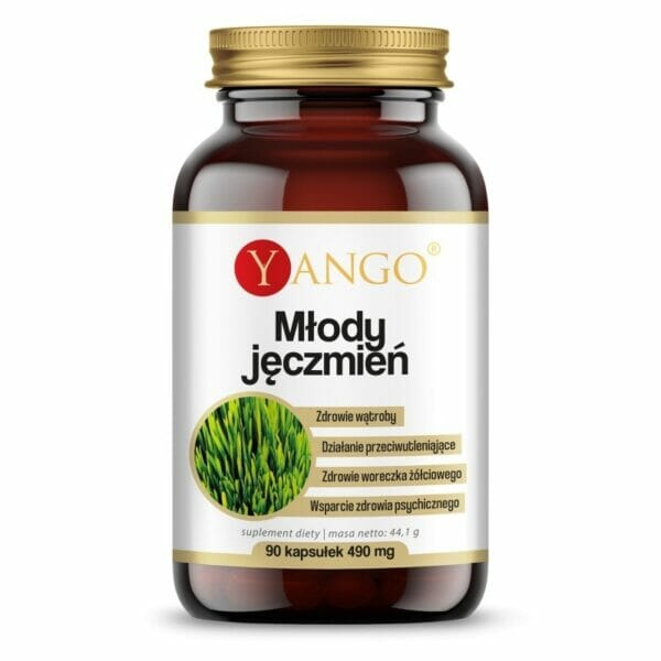 Yango Młody Jęczmień 400mg 90kaps | Naturalne FilarZdrowia