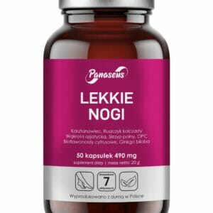 PANASEUS Lekkie Nogi (50 kaps.) | Naturalne Wsparcie
