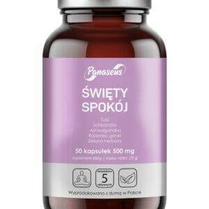 PANASEUS Święty Spokój 50 kaps relaks stres