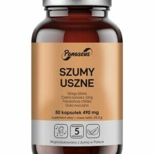PANASEUS Szumy Uszne (50 kaps.) | Naturalne Wsparcie
