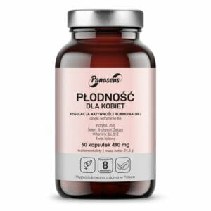 PANASEUS Płodność Kobieta (50 kaps.) | Naturalne