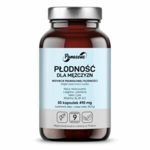 Panaseus Płodność Mężczyzna 50kaps Muira puama Maca