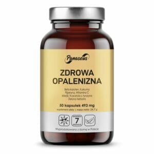 PANASEUS Zdrowa opalenizna (50 kaps.) | Naturalne