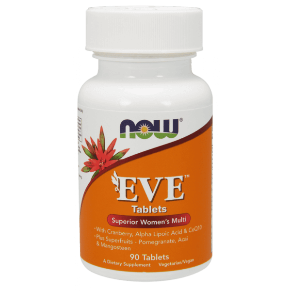 NOW FOODS EVE Superior Womens Multi - Multiwitamina i Składniki Mineralne dla Kobiet EVE (90 tabl.) FilarZdrowia