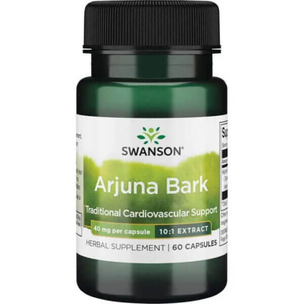 SWANSON Arjuna Bark 40 mg Extract (60 kaps.) FilarZdrowia