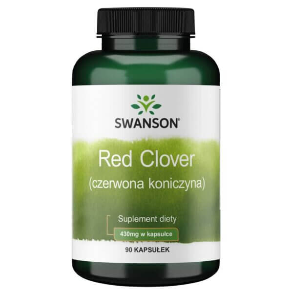 SWANSON Red Clover 430 mg (90 kaps.) | Naturalne FilarZdrowia