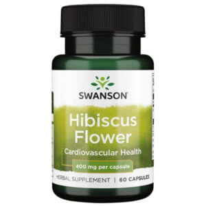 SWANSON Hibiscus Flower (60 kaps.) | Naturalne