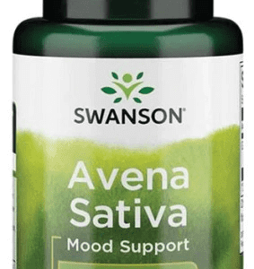 SWANSON Avena Sativa (60 kaps.) | Naturalne Wsparcie