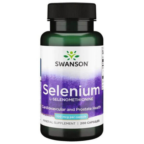 SWANSON Selenium L-Selenomethionine 100 mcg (200 kaps.) FilarZdrowia