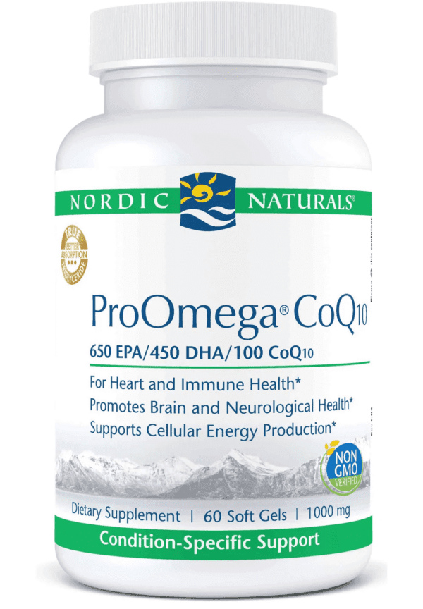 Nordic Naturals ProOmega® CoQ10 60kaps | Naturalne FilarZdrowia