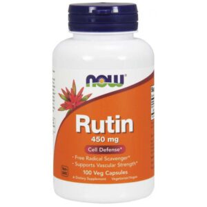 NOW FOODS Rutyna 450 mg (100 kaps.) Ochrona Komórek