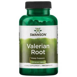 SWANSON Valerian Root 475 mg (100 kaps.) | Naturalne