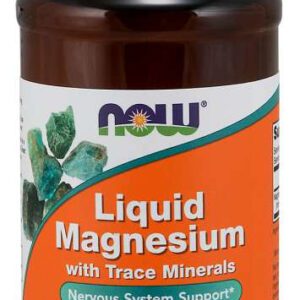 NOW FOODS Magnesium Liquid (237 ml) | Mięśnie