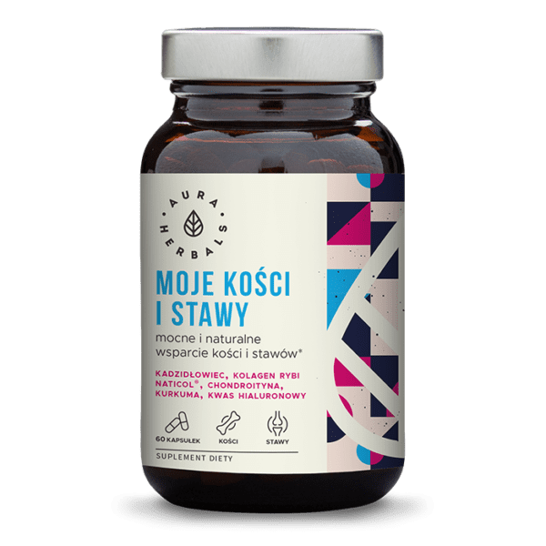AURA HERBALS Moje Kości i Stawy - Mocne Wsparcie (60 kaps.) FilarZdrowia