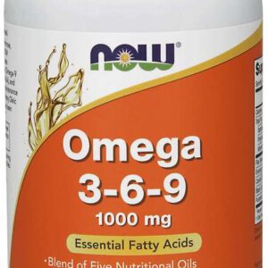NOW FOODS Omega 3-6-9 (250 kaps.) | Serce Wzrok