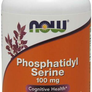 NOW FOODS Phosphatidyl Serine - Fosfatydyloseryna 100 mg (120 kaps.)
