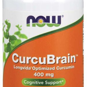 NOW FOODS CurcuBrain 400 mg (50 kaps.) | Naturalne