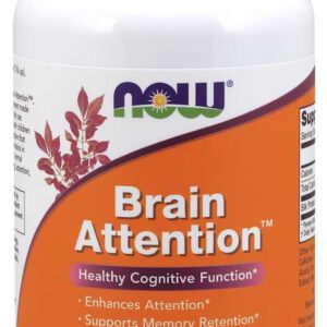 NOW FOODS Brain Attention (60 tabl.) | Łatwe