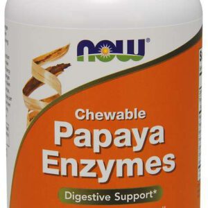 NOW FOODS Enzym Papaina 2000 USP - Papaya Enzymes (360 tabl.)