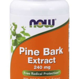 NOW FOODS Pine Bark Extract - Ekstrakt z kory Sosny (90 kaps.)