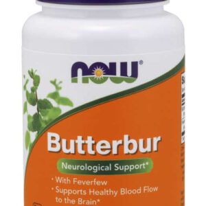NOW FOODS Butterbur - Lepiężnik Różowy 75 mg (60 kaps.)