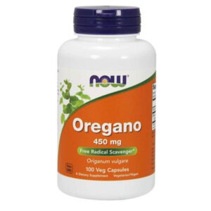 NOW FOODS Liść Oregano 450 mg (100 kaps.)