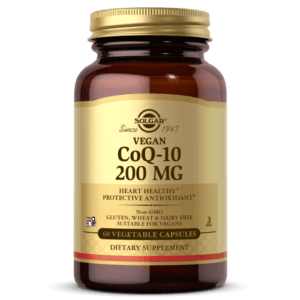 SOLGAR Vegan CoQ-10 200 mg (60 kaps.) | Naturalne