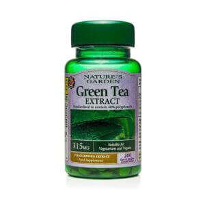 H&B Ekstrakt z Zielonej Herbaty Nature's Garden 315mg - 200kaps