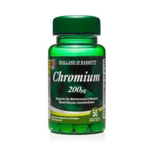 H&B Chrom 200mcg - 50 tabletek | Poziom Glukozy